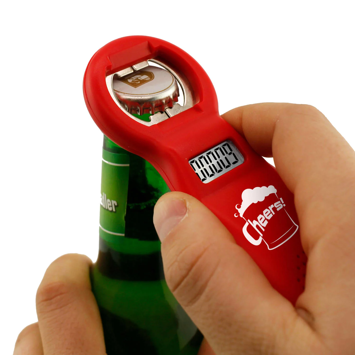 Beertracker, oplukker med tracker - rød - Image 2