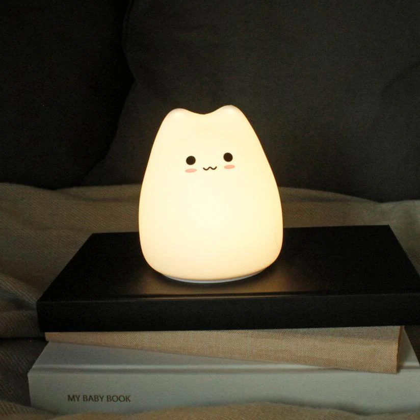 Nightlight Kitten Bordlampe - hvid - Image 2