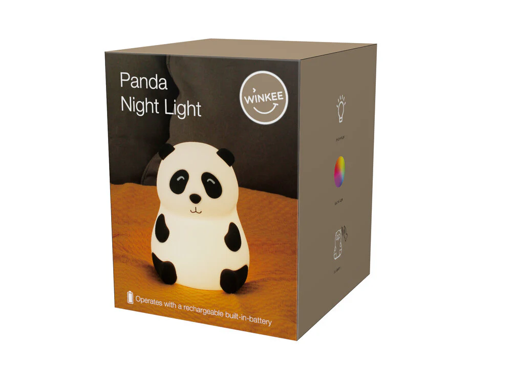 Nightlight Panda Bordlampe - sort/hvid - Image 3
