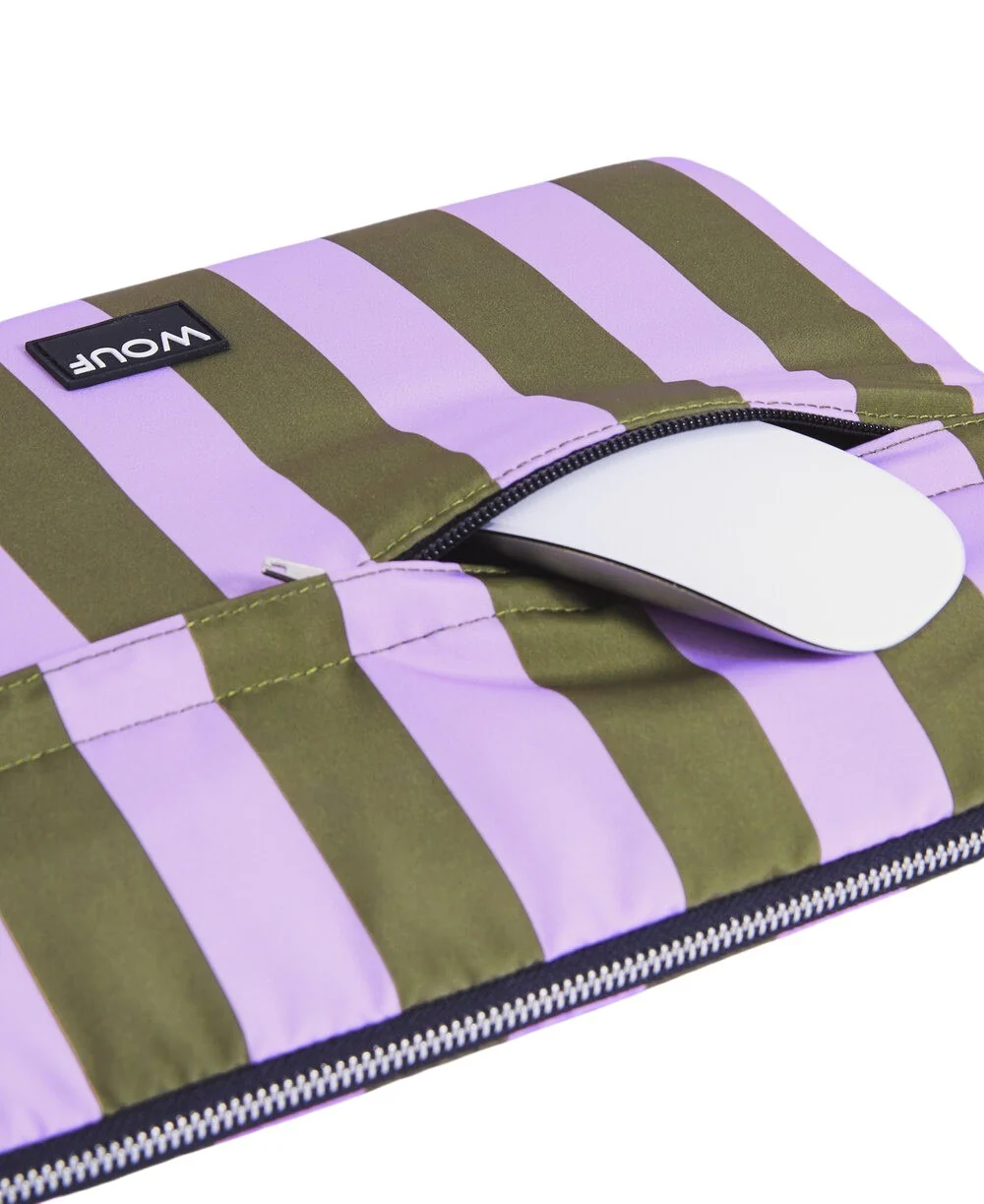 Niza computer Sleeve, 13/14 - Green/Purple - Image 3