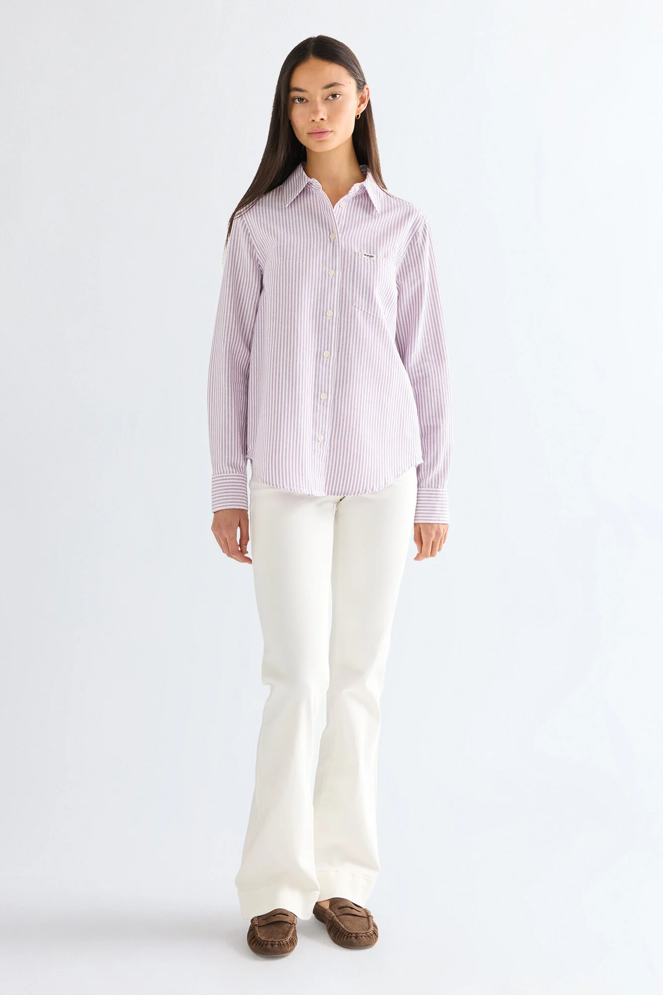 Flare jeans - Worn White - Image 4